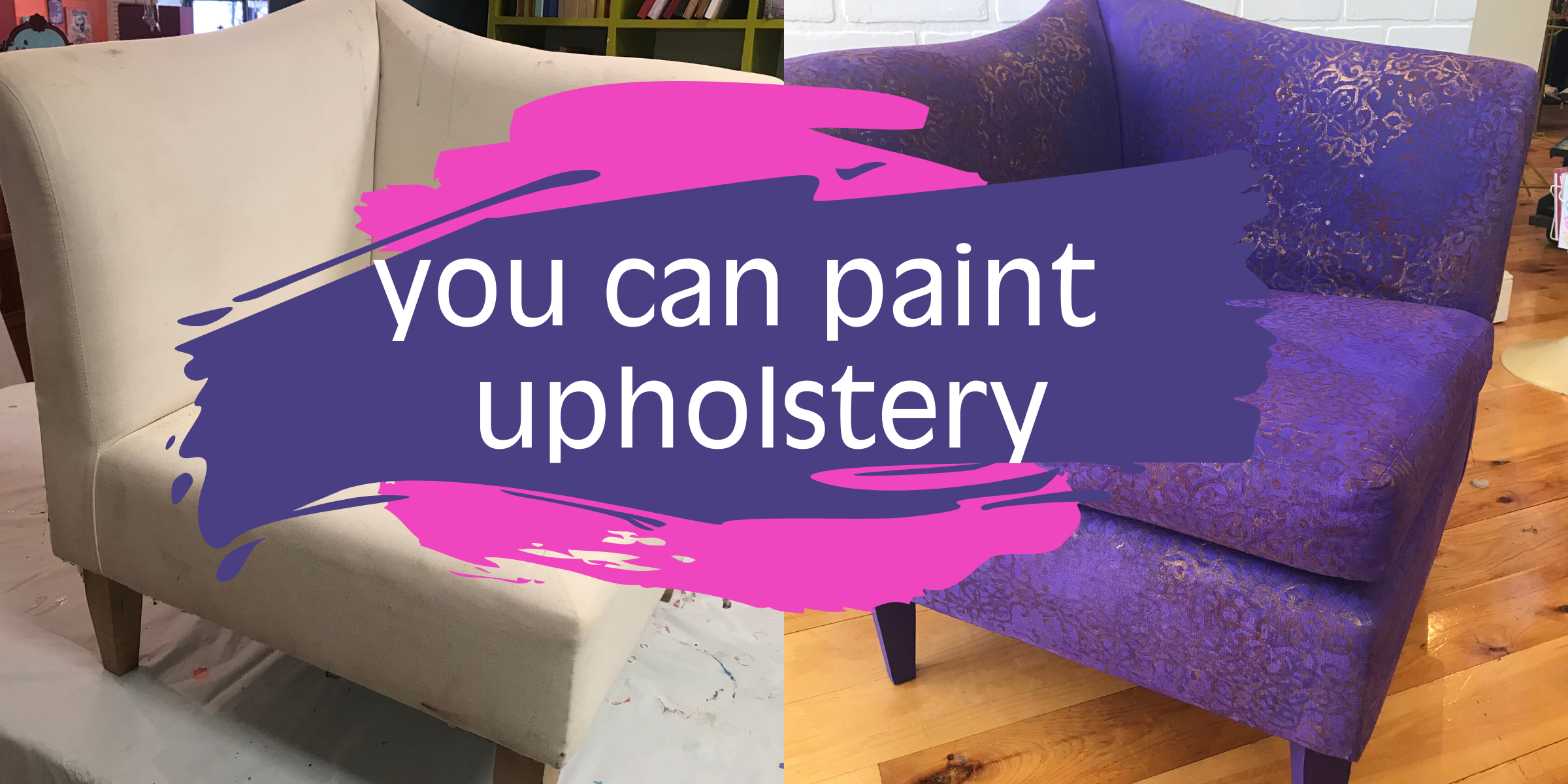 Paint upholstery deals
