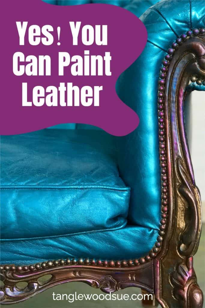 Can You Really Paint Leather Furniture? Yes! You Can! – Tanglewood 