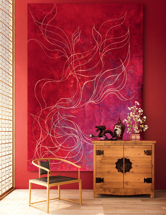 Tanglewood Works Original Art Infinite Flames Infinite Flames