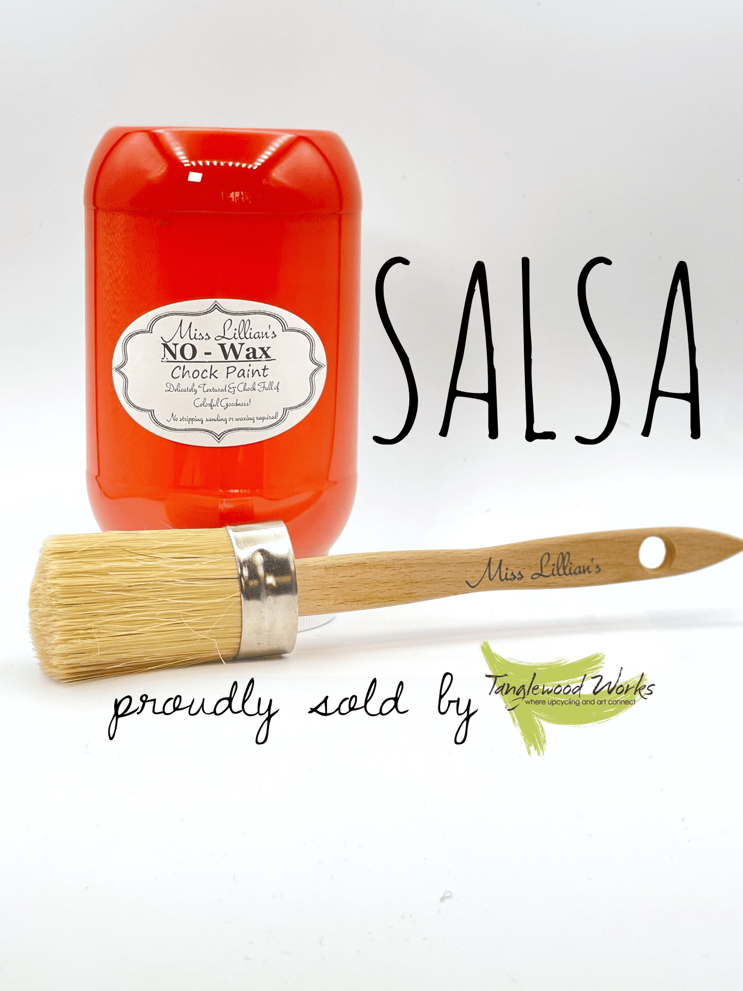 Miss Lillians Chock Paint Chock Paint Miss Lillian's NO WAX Chock Paint - 49' South Salsa