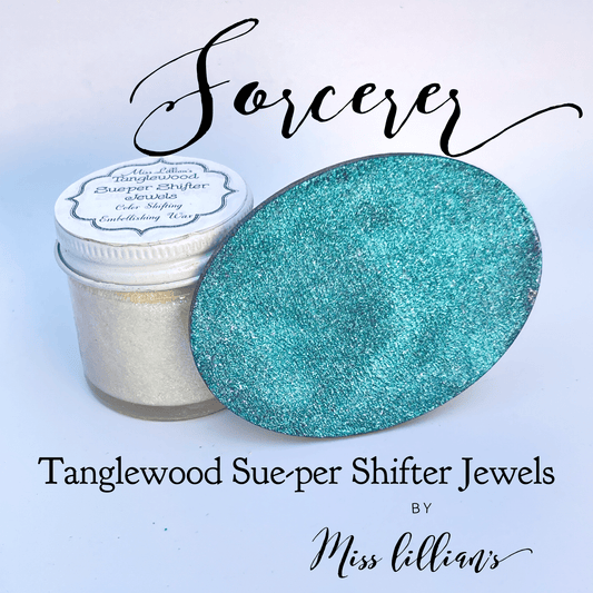 Miss Lillians Chock Paint Craft Paint, Ink & Glaze SORCERER Tanglewood Sue-per Shifter Jewels