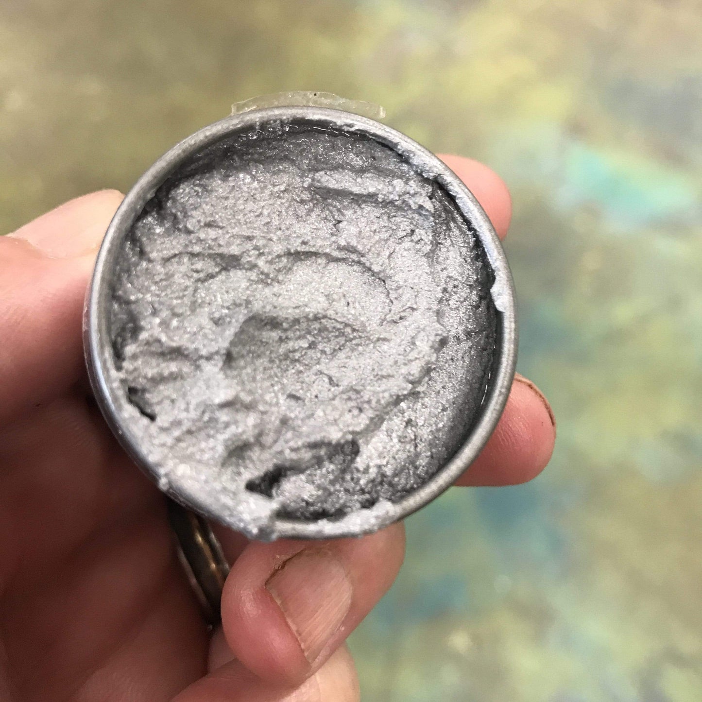 Miss Lillians Chock Paint Miss Lillian Metallic Waxes Miss Lillian’s Metallic Wax-Platinum