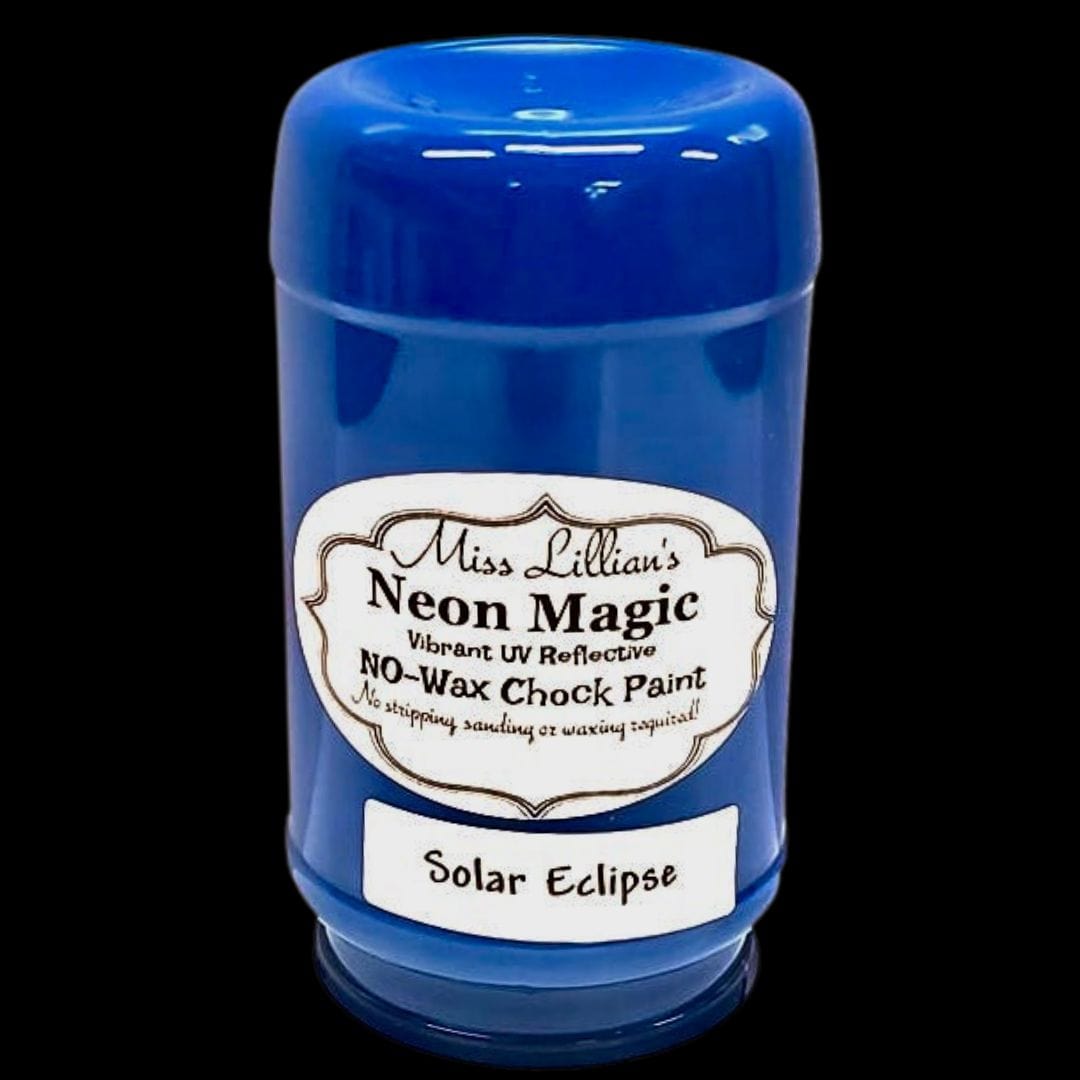 Tanglewood Works 8oz SOLAR ECLIPSE-NEON No Wax Chock Paint (Deep Blue)