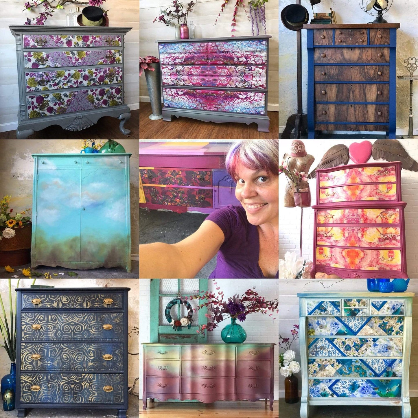 Tanglewood Works DIY Class Custom Furniture Painting