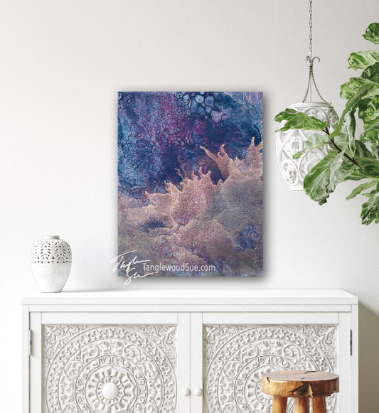 Tanglewood Works Ocean mini 1 Original Art by Tanglewood Sue