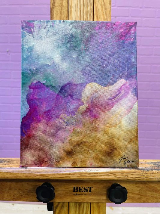 Tanglewood Works Original Art Neon Abstract #1-Original Art by Tanglewood Sue