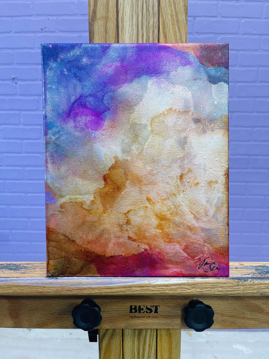 Tanglewood Works Original Art Neon Abstract #2-Original Art by Tanglewood Sue