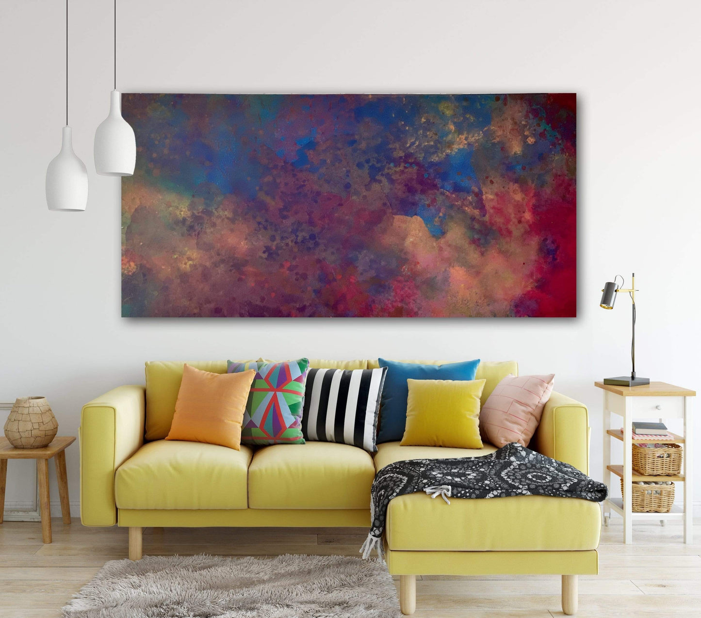 Tanglewood Works Original Art Stormy Sunset-Original Art by Tanglewood Sue