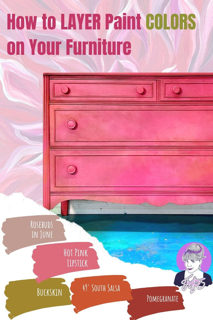 How to Layer Paint Colors on Furniture