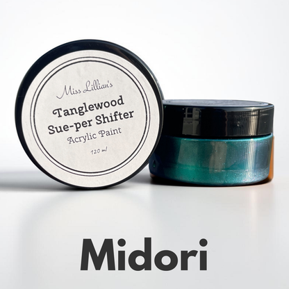 Midori Color Shifting Paint – Green & Pink | Tanglewood Sue-per Shifter