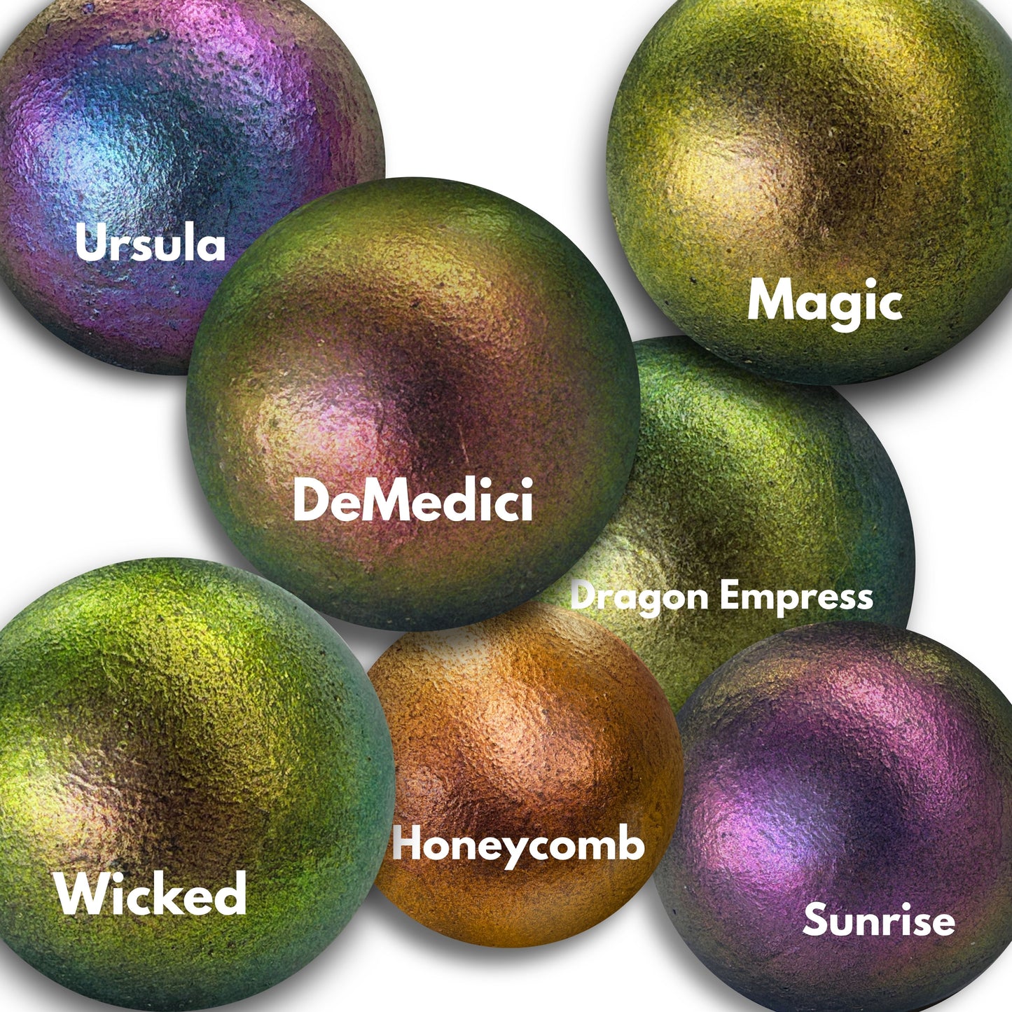 The MALEFICENT 7-Tanglewood Metallic Wax Sample Pack