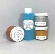 Miss Lillians Chock Paint Metal Reactive Paint MetalSmith Mini Sampler Sets - Old Santa Fe, Rusted Oyster, Rusty Spray