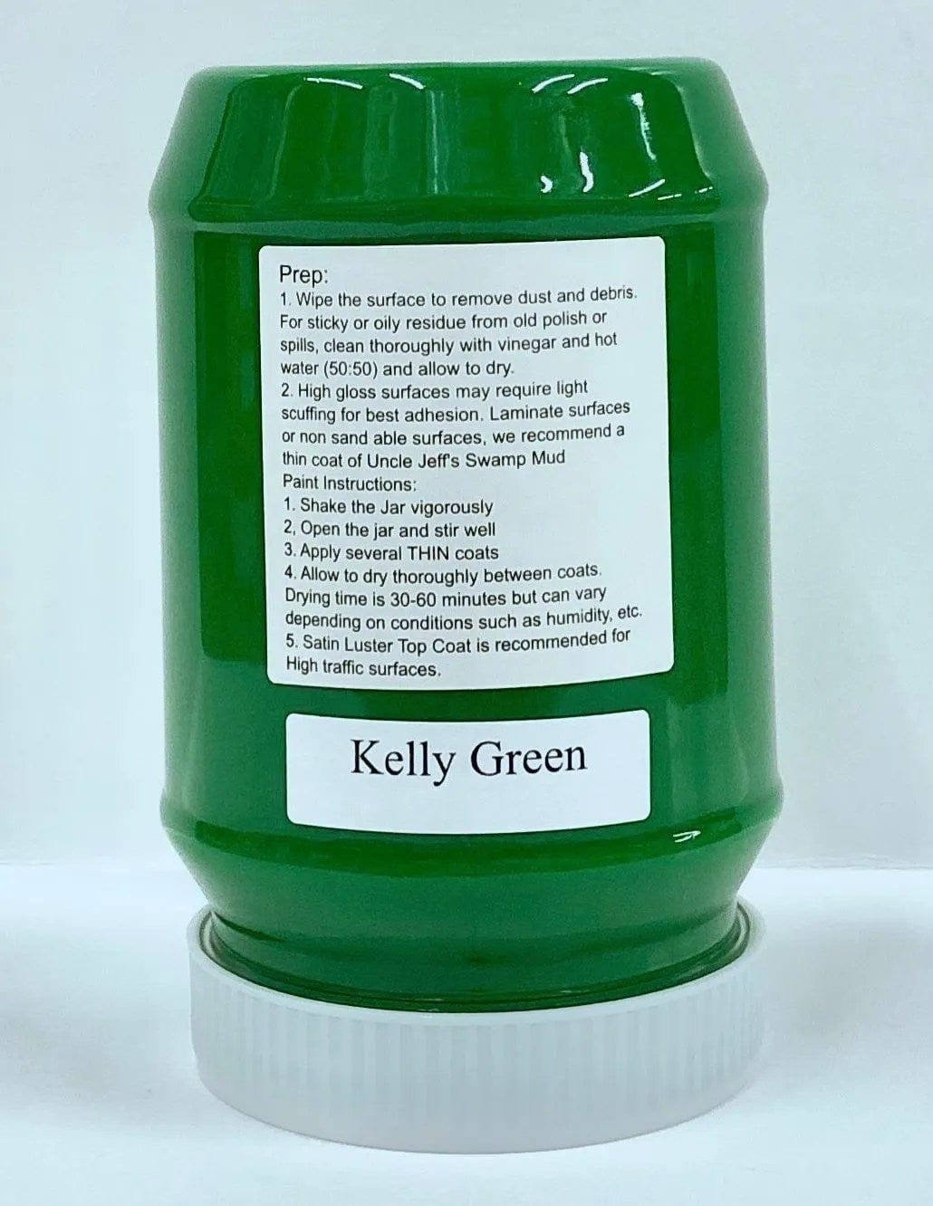 Miss Lillians Chock Paint Miss Lillians Chock Paint 8 OZ SAMPLE Miss Lillian's NO WAX Chock Paint - Kelly Green