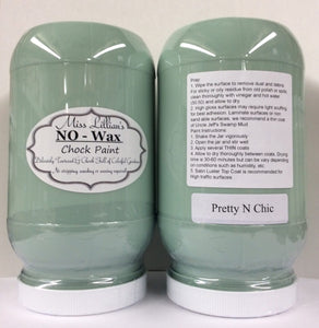 Miss Lillians Chock Paint Miss Lillians Chock Paint 8 OZ SAMPLE Miss Lillian's NO WAX Chock Paint - Pretty 'n' Chic
