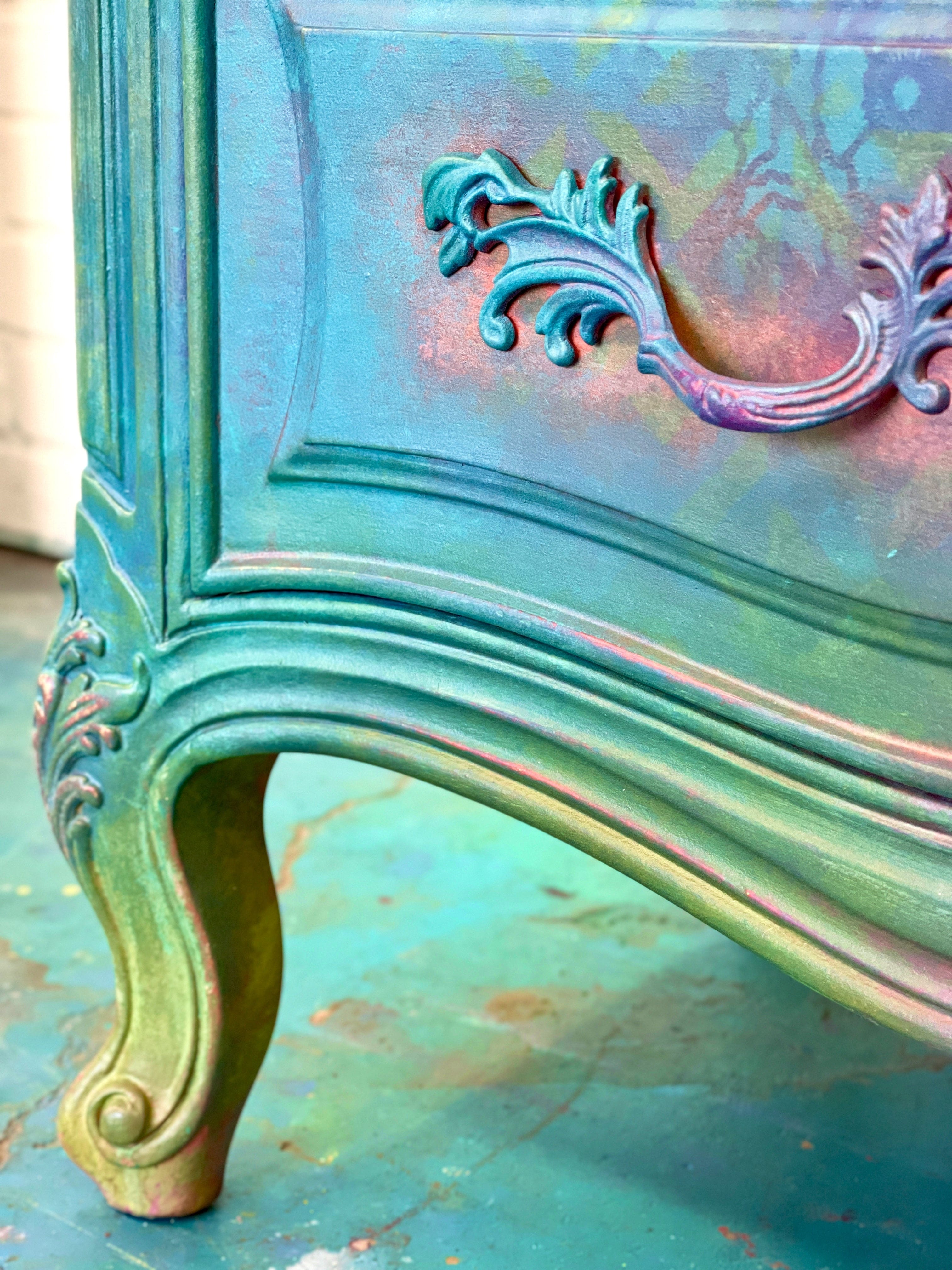 Custom deals painted furniture