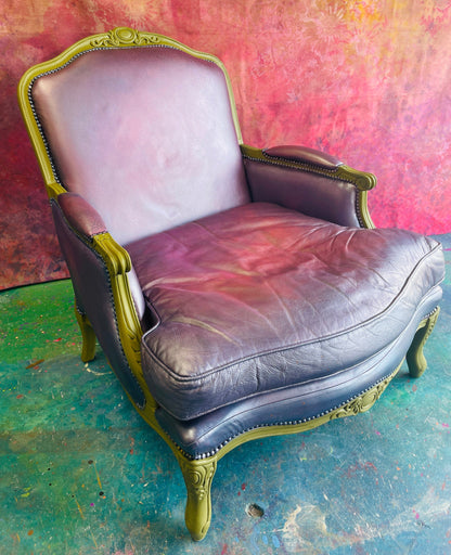 Tanglewood Works Metallic Lavender Chaise Metallic Lavender Chaise