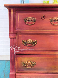Tanglewood Works Rust Blend Dresser (Custom Client Design)