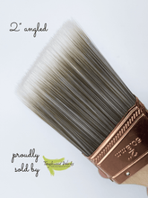 Load image into Gallery viewer, Miss Lillians Chock Paint Brushes 2 inch angled synthetic Chalk Paint Brush
