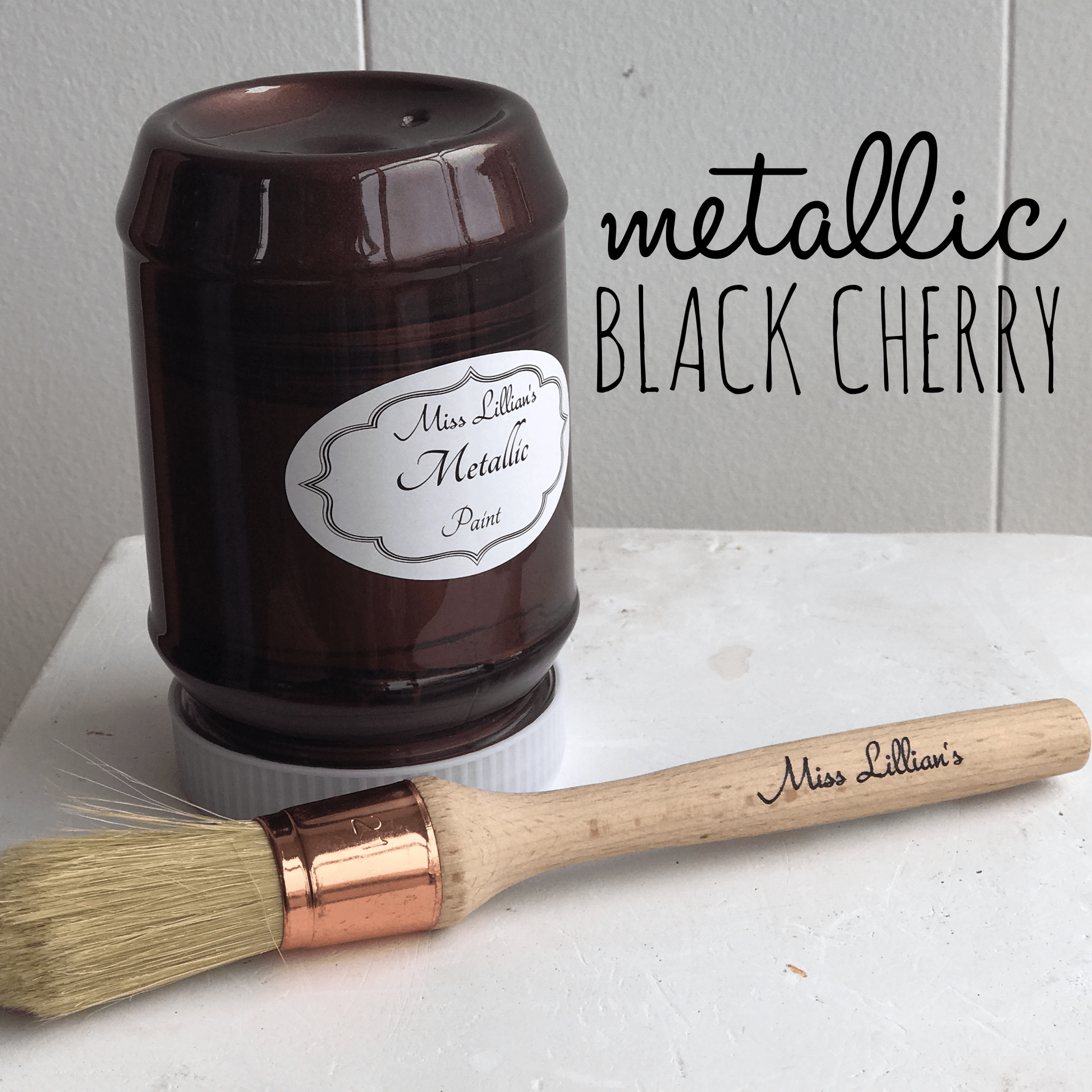 Miss Lillians Chock Paint Chock Paint Miss Lillian's Metallic-Black Cherry