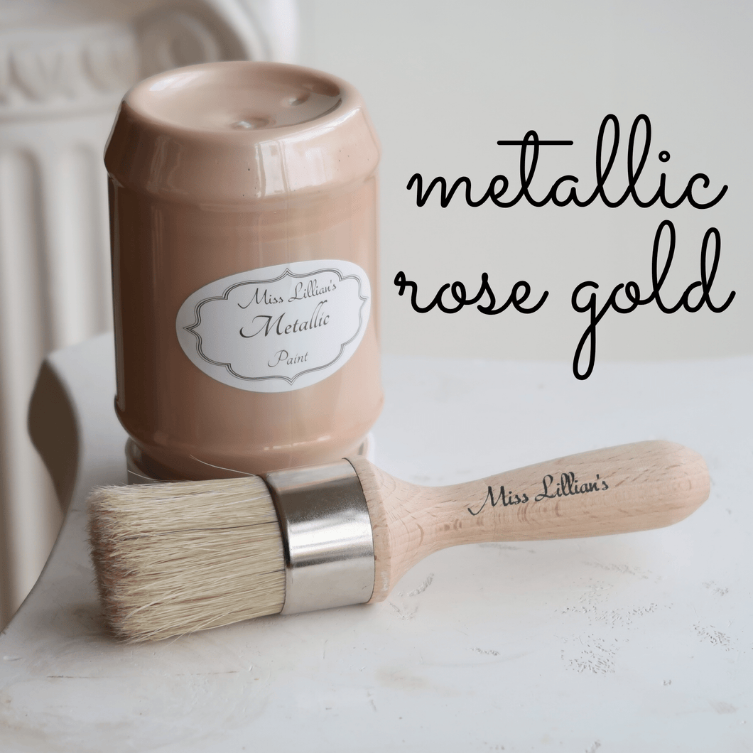 Miss Lillian's Metallic Paint-Rose Gold – Tanglewood Works