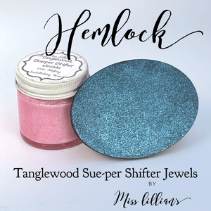 Miss Lillians Chock Paint Craft Paint, Ink & Glaze HEMLOCK Tanglewood Sue-per Shifter Jewels