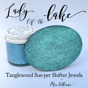 Miss Lillians Chock Paint Craft Paint, Ink & Glaze LADY OF THE LAKE Tanglewood Sue-per Shifter Jewels
