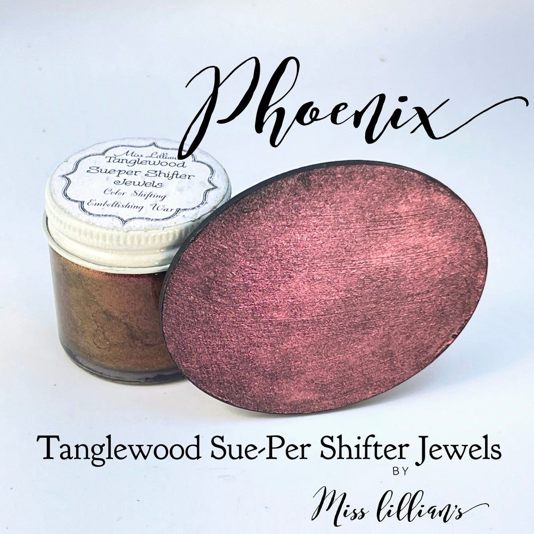 Miss Lillians Chock Paint Craft Paint, Ink & Glaze PHOENIX Tanglewood Sue-per Shifter Jewels