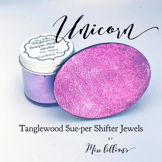 Miss Lillians Chock Paint Craft Paint, Ink & Glaze UNICORN Tanglewood Sue-per Shifter Jewels