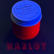 Load image into Gallery viewer, Miss Lillians Chock Paint Neon Waxes HARLOT-NEON Gilding Wax Jewels (Deep Red)
