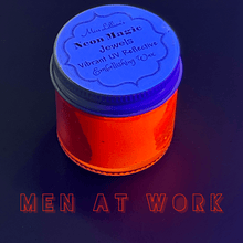 Load image into Gallery viewer, Miss Lillians Chock Paint Neon Waxes MEN AT WORK-NEON Gilding Wax Jewels (Neon Orange)
