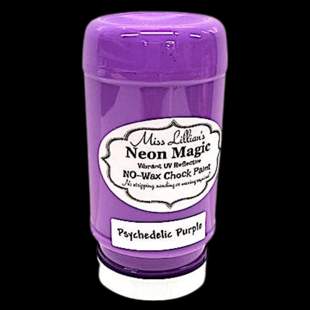 Tanglewood Works 8oz PSYCHEDELIC PURPLE-NEON No Wax Chock Paint (purple)