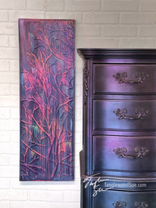 Tanglewood Works Original Art Kaleidoscope Metal Tree by Tanglewood Sue