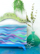 Load image into Gallery viewer, Tanglewood Works Seascape Hand Painted Lane Trunk
